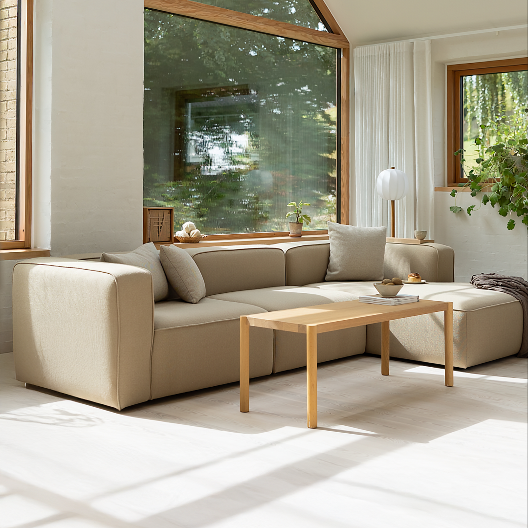 BASECAMP Family - Venstre Chaiselongue, 5 moduler, 210x320cm