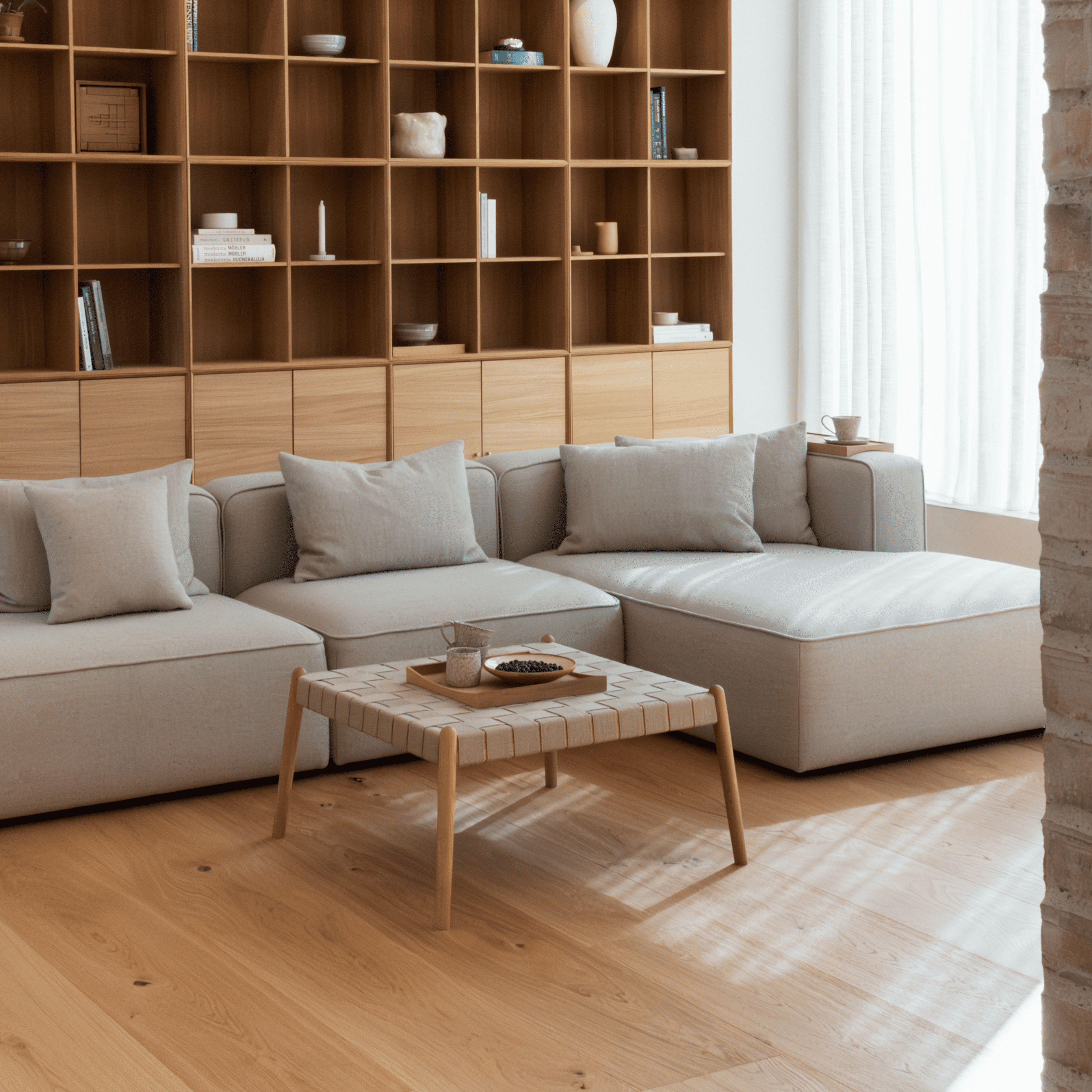 BASECAMP XL Deep Family - Høyre Chaiselongue, 5 moduler, 250x400 cm