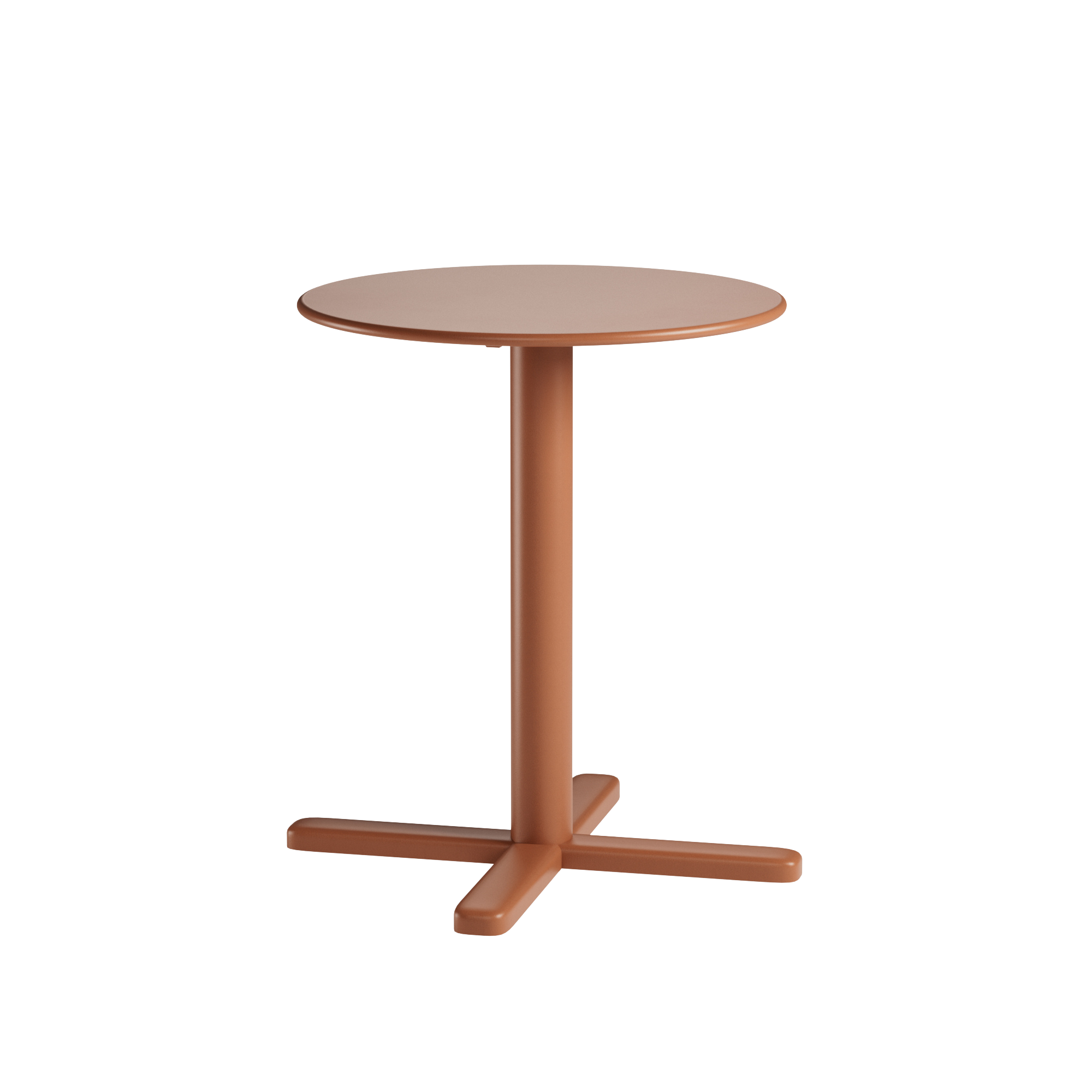 Darwin - Rundt hagebord Ø60 cm, Terracotta