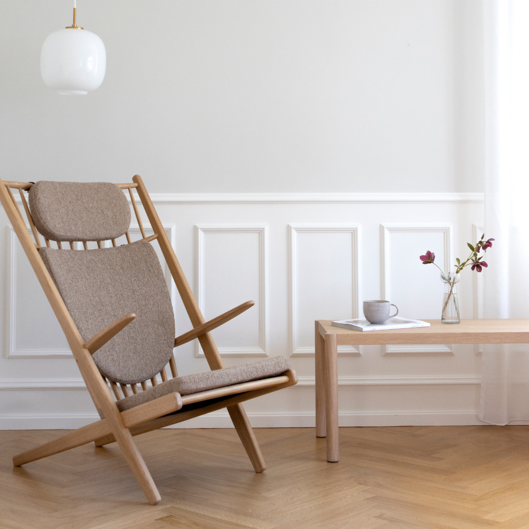 GOLIAT - Lenestol med krakk