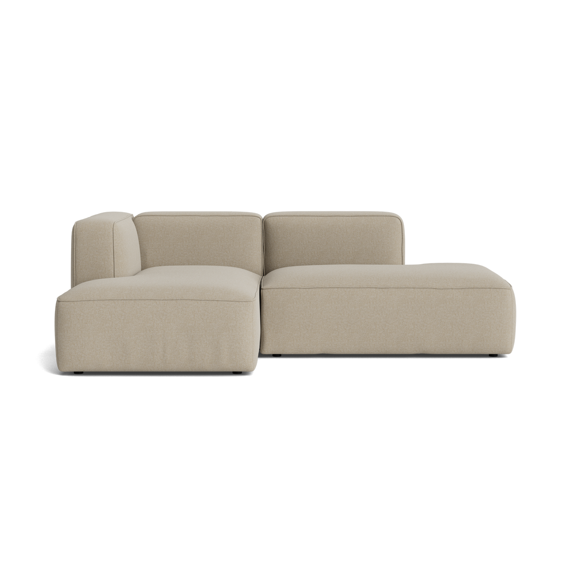 BASECAMP Small Open End - Venstre Chaiselongue, 2 moduler, 140x210cm