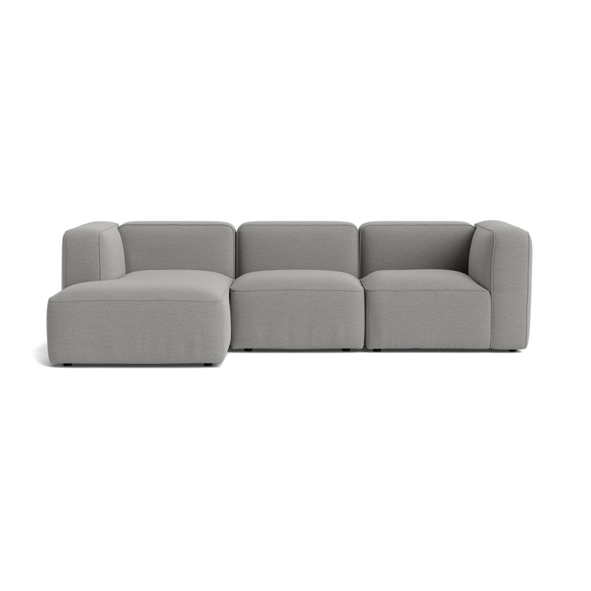 BASECAMP Chaiselounge - Venstre Chaiselongue, 3 moduler, 140x250cm