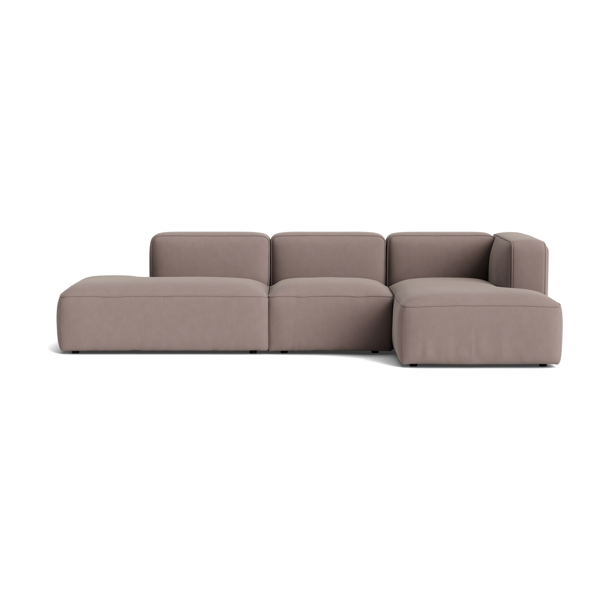 BASECAMP Open End - Høyre Chaiselongue, 3 moduler, 140x280cm