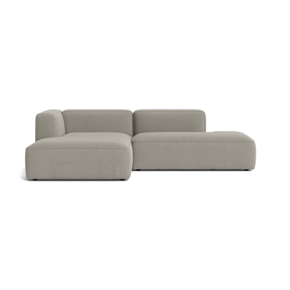 BASECAMP XL Small Open End - Venstre Chaiselongue, 2 moduler, 160x250cm