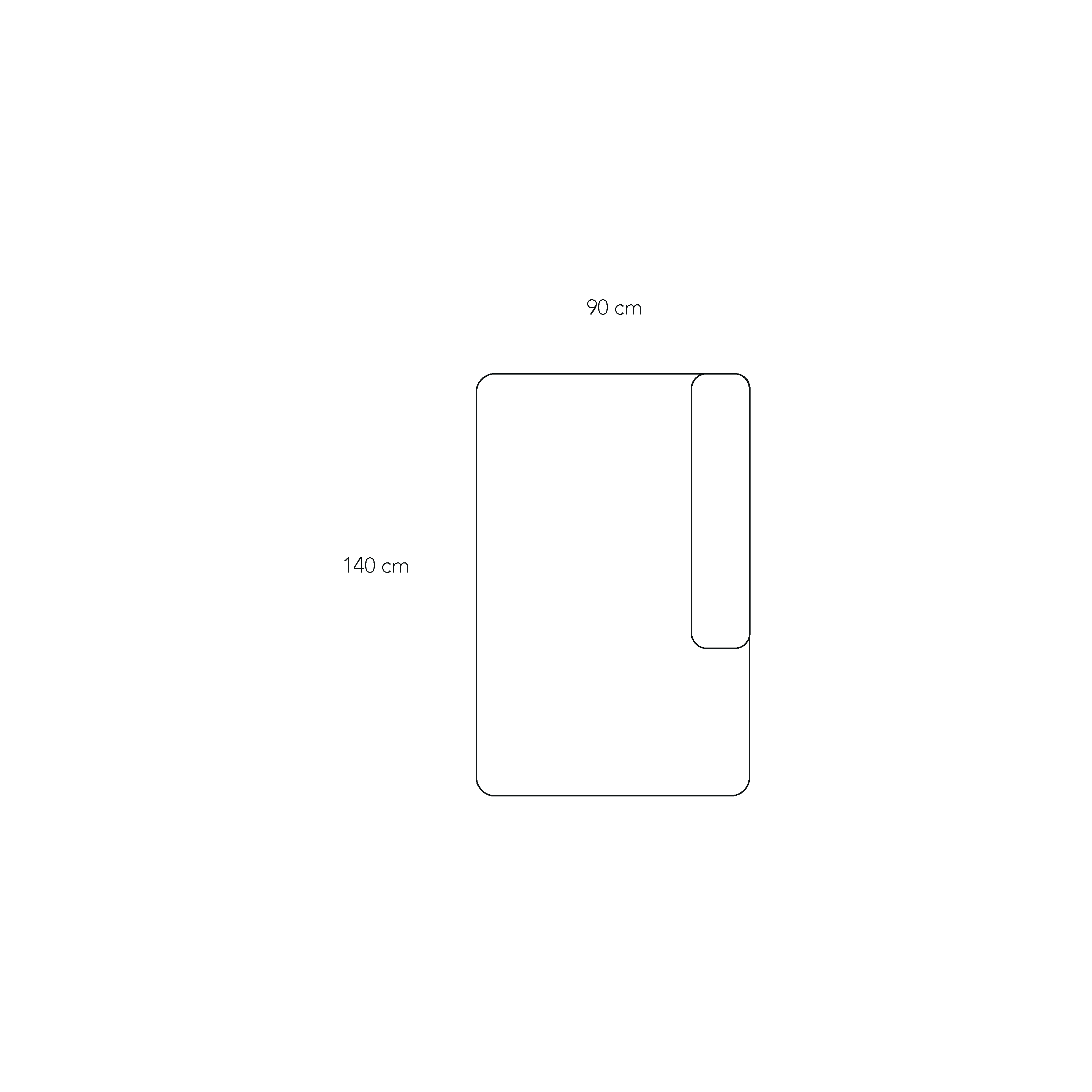 BASECAMP XL Open end - høyre, 6D modul