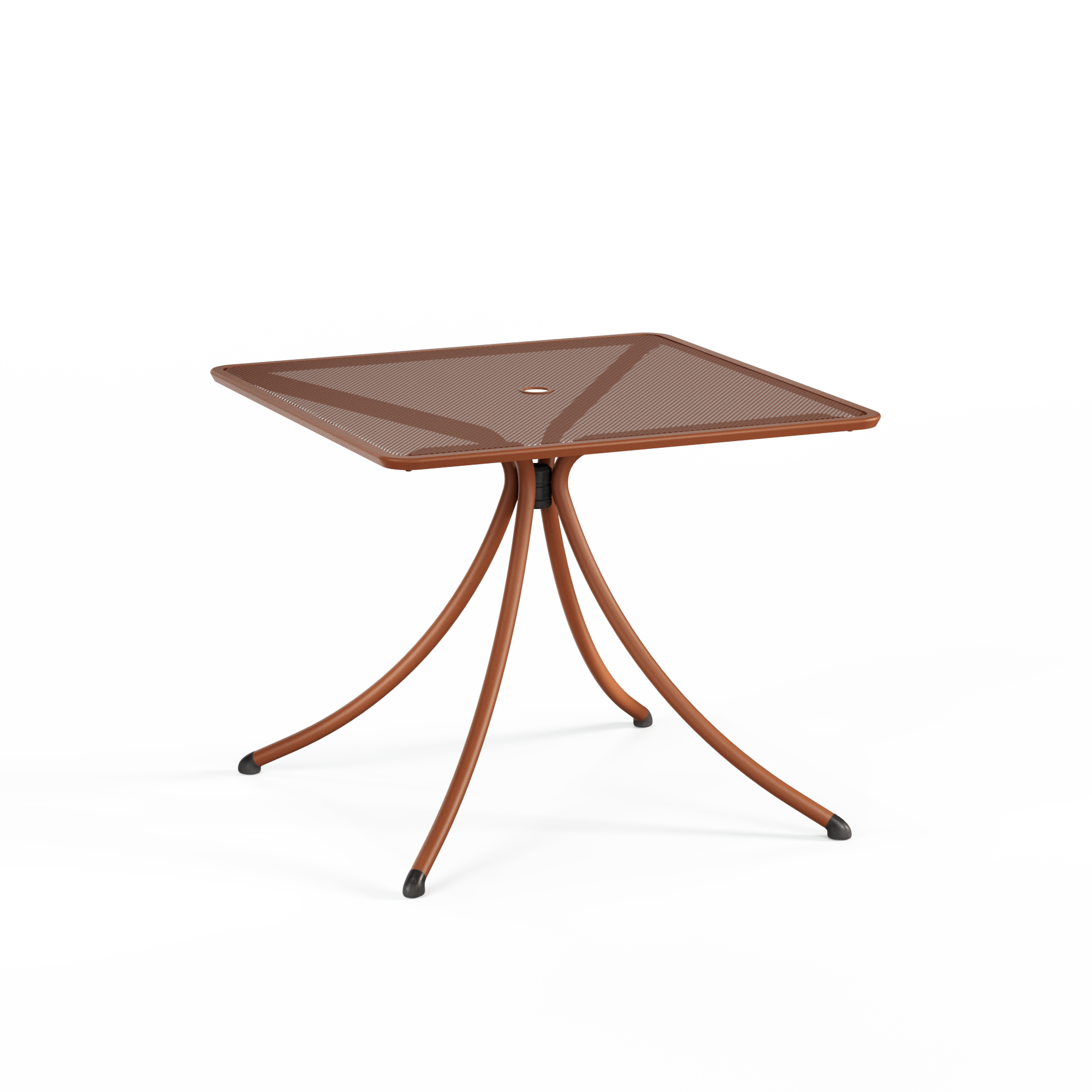 Combo - hagebord 80x80 cm, Terracotta