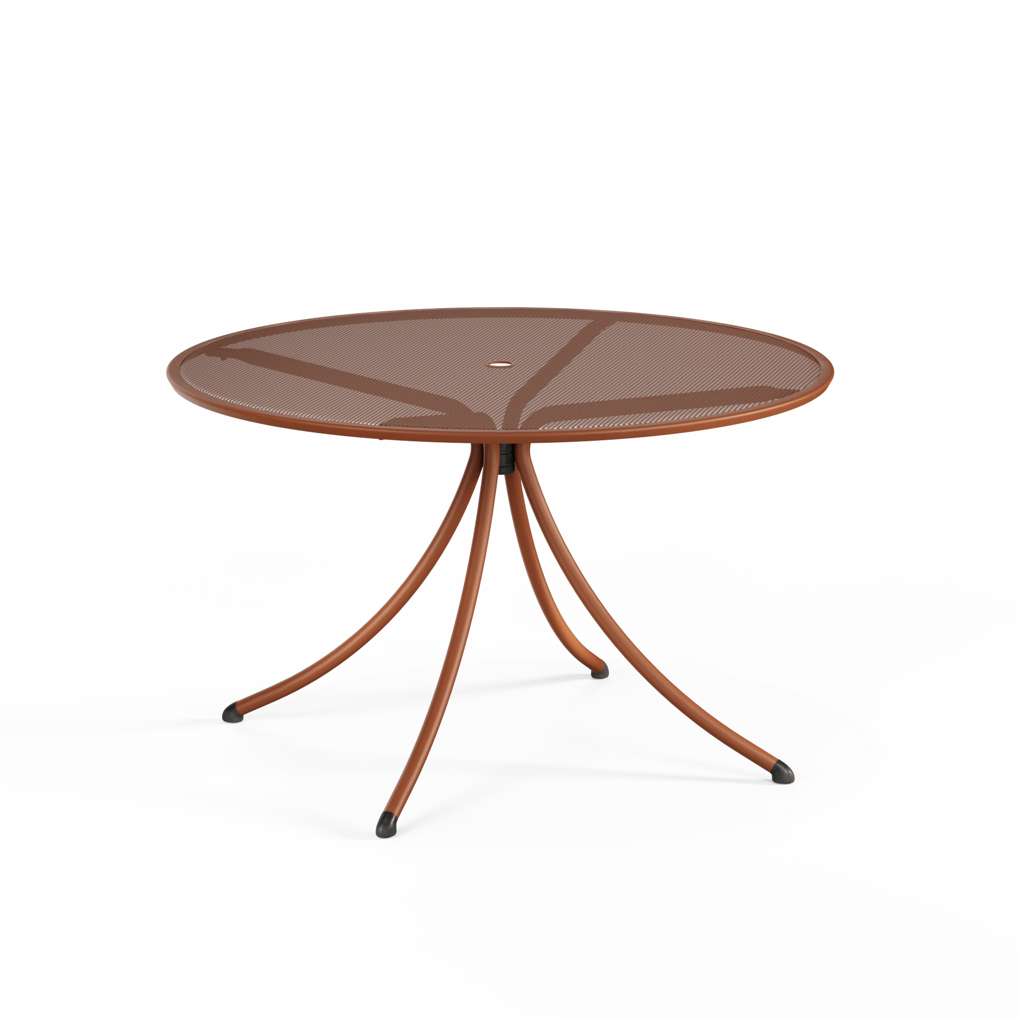 Combo - Rundt hagebord Ø123 cm, Terracotta