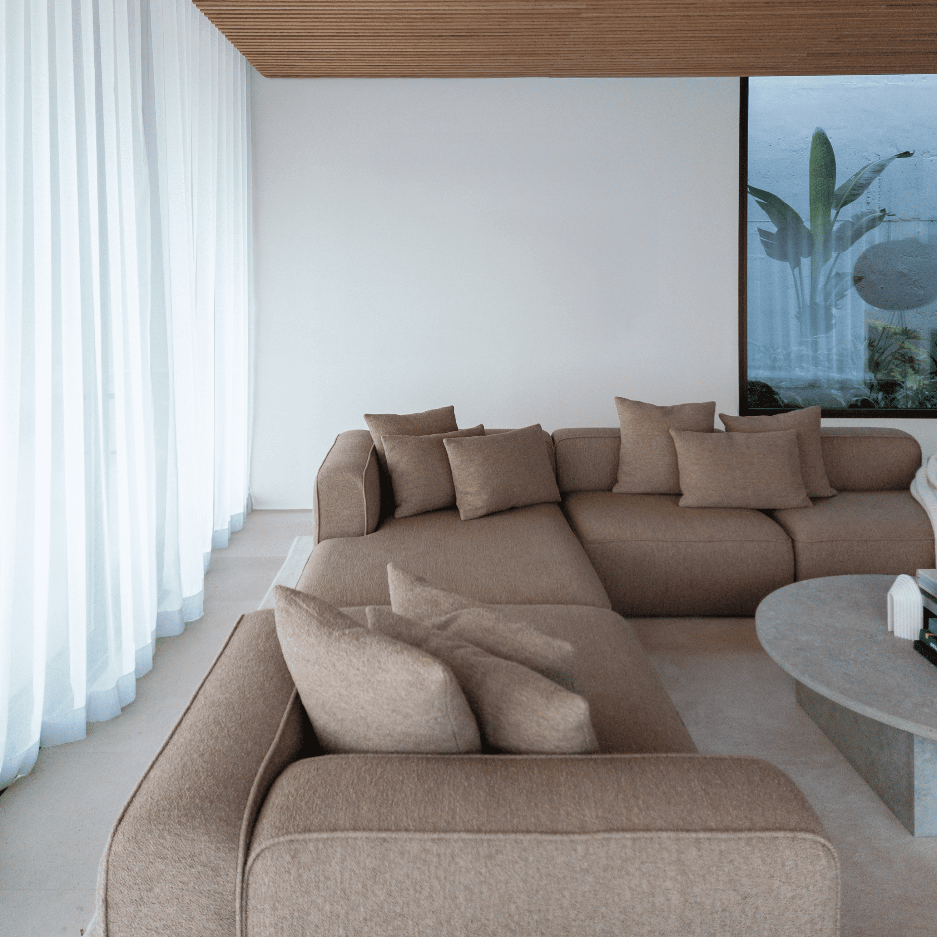 BASECAMP XL Family - Venstre Chaiselongue, 5 moduler, 230x400 cm