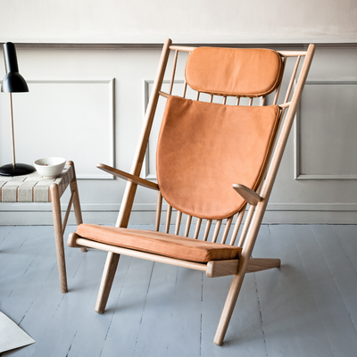 GOLIAT - Lenestol med krakk