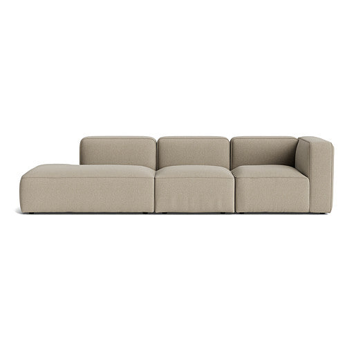 BASECAMP Three seater open - høyre corner, 3 moduler, 90x280cm