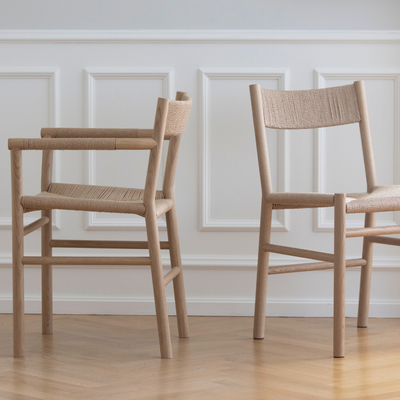CORD - Eikestol med armlener
